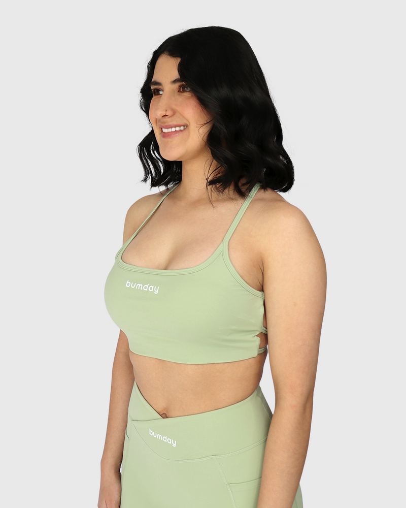 Evolve Olive Sports Bra