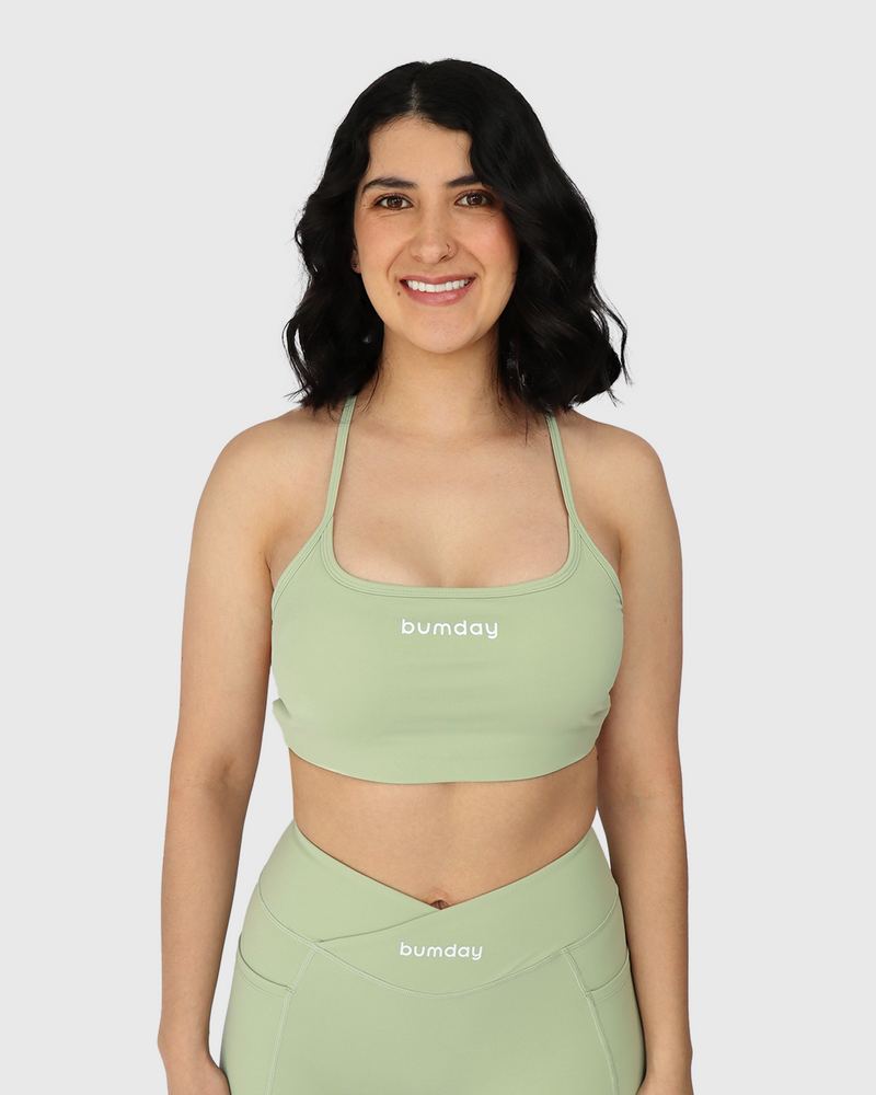 Evolve Olive Sports Bra